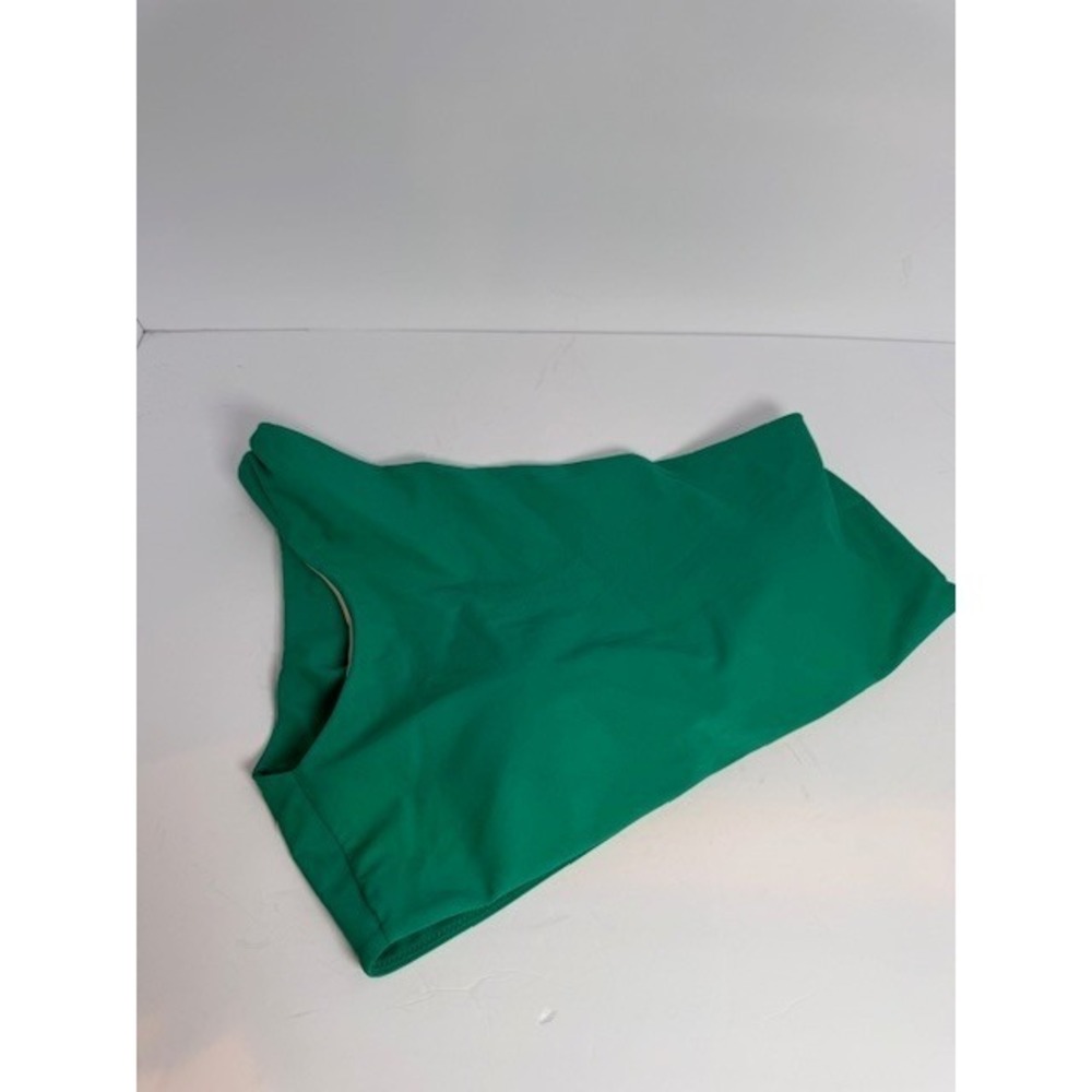 Summersalt Side stroke Womens Green One Shoulder Bikini Swim Top Size 12 174726